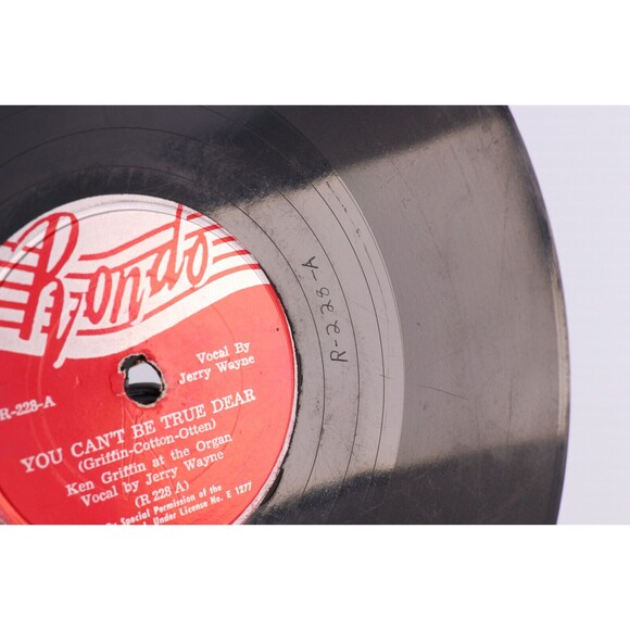 Ken Griffin – You Can't Be True Dear / Doodle Doo Do 1948 10" 78rpm Record R-228 - Picture 4 of 16